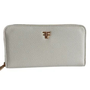 Fracomina Zip Around In Ecopelle Bianco Donna