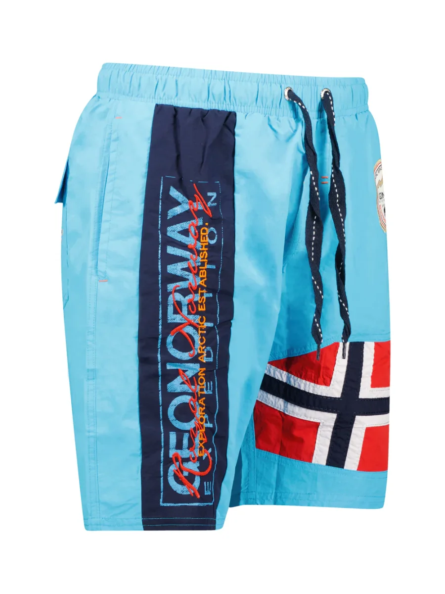 Geographical Norway Bermuda Mare Piscina Corto Azzurro Uomo - immagine 3