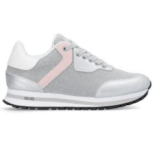 Liu Jo Sneakers Wonder 501 Similpelle Glitter Argento