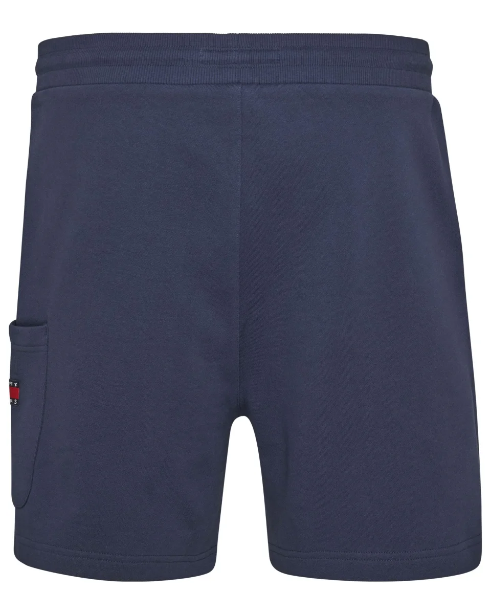 Tommy Jeans Bermuda TJM Cargo con Badge in Cotone Blu - immagine 3