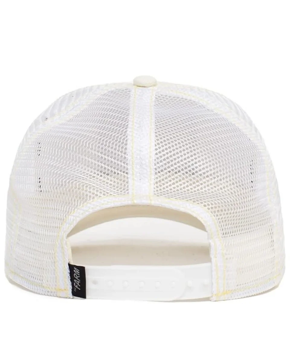 Goorin Bros. Baseball Trucker Cap Cappellino Bianco Unisex - immagine 4