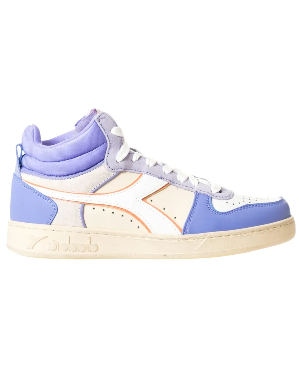 Diadora Sneaker Magic Basket Demi Icona WN Pelle Viola