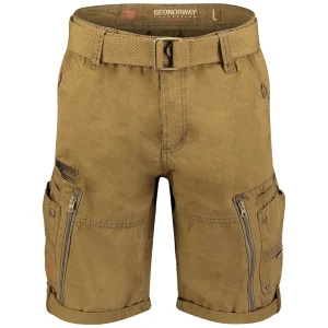 Geographical Norway Pantalone Corto Marrone Uomo