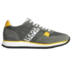 Napapijri S3 Cosmos 01NYP in Pelle/Camoscio Blu Scuro