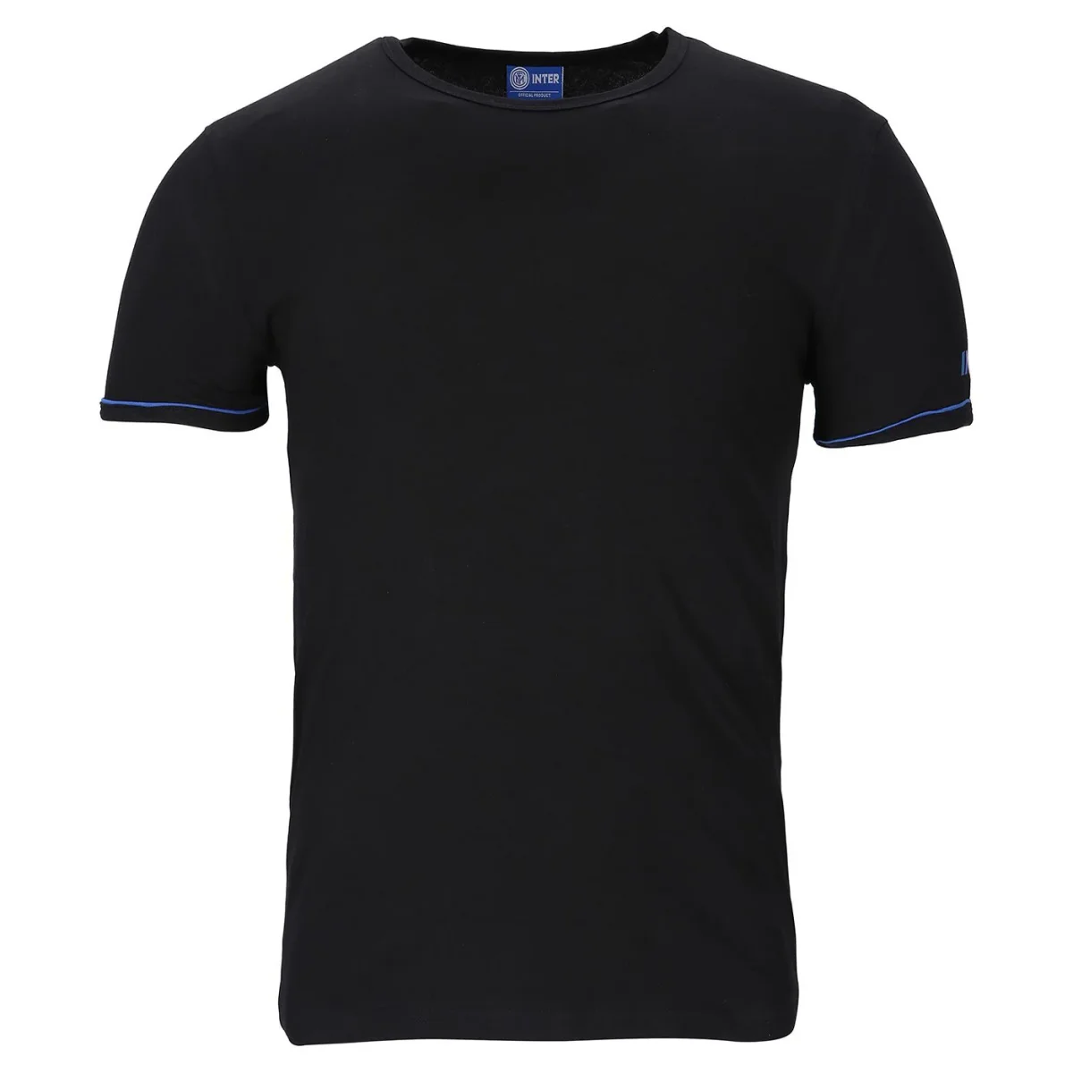 Completo set intimo slip e maglietta t-shirt Inter Fc nero Uomo - immagine 4