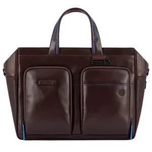 Piquadro Sottile A Due Manici Porta Documenti Marrone Unisex