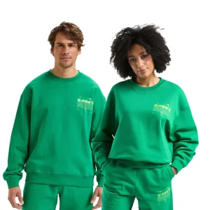 Diadora Girocollo Cotone Verde