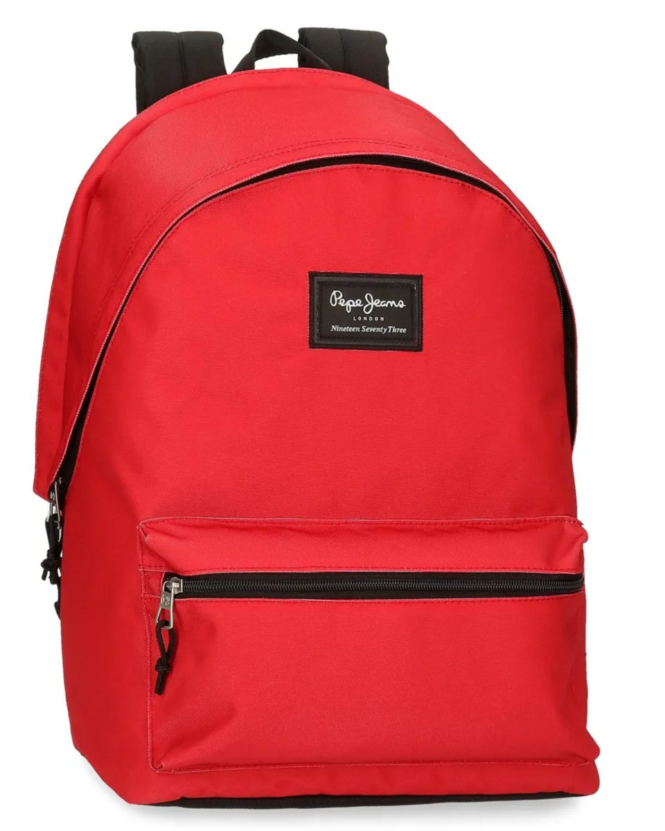 Pepe Jeans Zainetto Casual Aris 2 Comparti Rosso Unisex