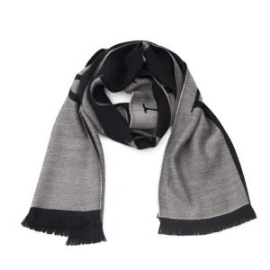 Philipp Plein Stola Logo 180x40 cm Grigio