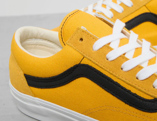 Vans Scarpa OTW Old Skool Reissue 36 Tomaia in Pelle Citrus Unisex - immagine 3