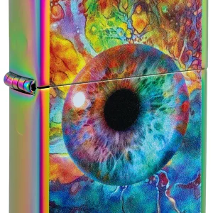 Zippo Made in USA 46431 Spacey Eye Design