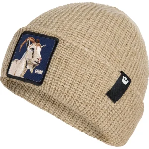 Goorin Bros. Cuffia Beanie 'Him' in Misto Acrilico Marrone Biscotto Unisex