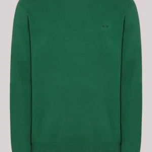 MAGLIA UOMO GIROCOLLO VERDE SMERALDO