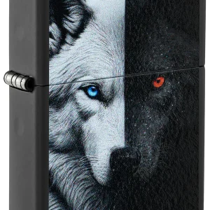 Zippo 46694 Wolf Design LUPO Made in USA