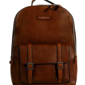 The Bridge Zaino in Pelle Marrone Donna Uomo 461505D9