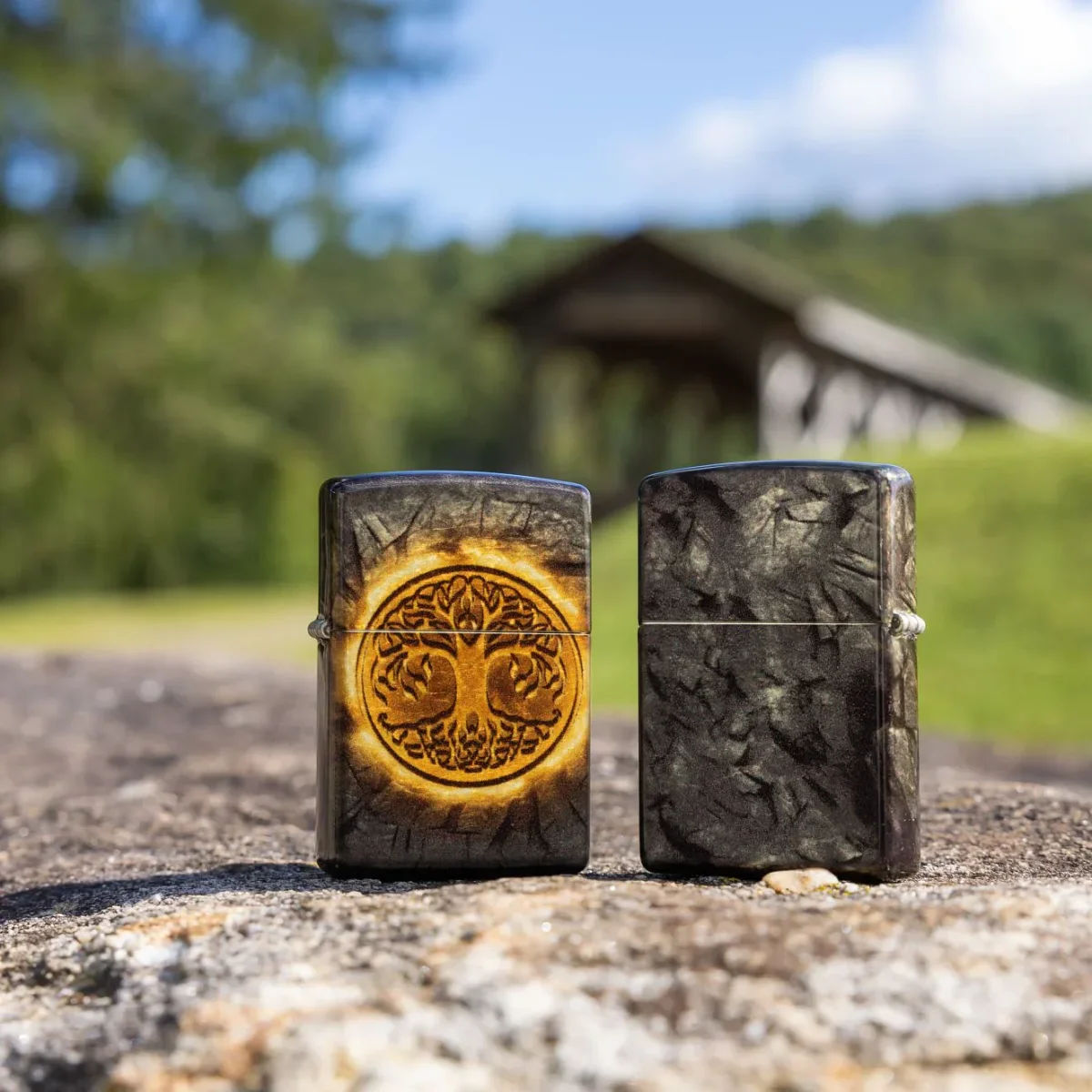 Zippo accendino Special Limited Edition Albero della Vita fusion 360 gradi 46815 - immagine 3