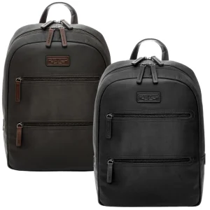 A.G. Spalding & Bros. Zaino Large in Pelle Linea Round portaPc