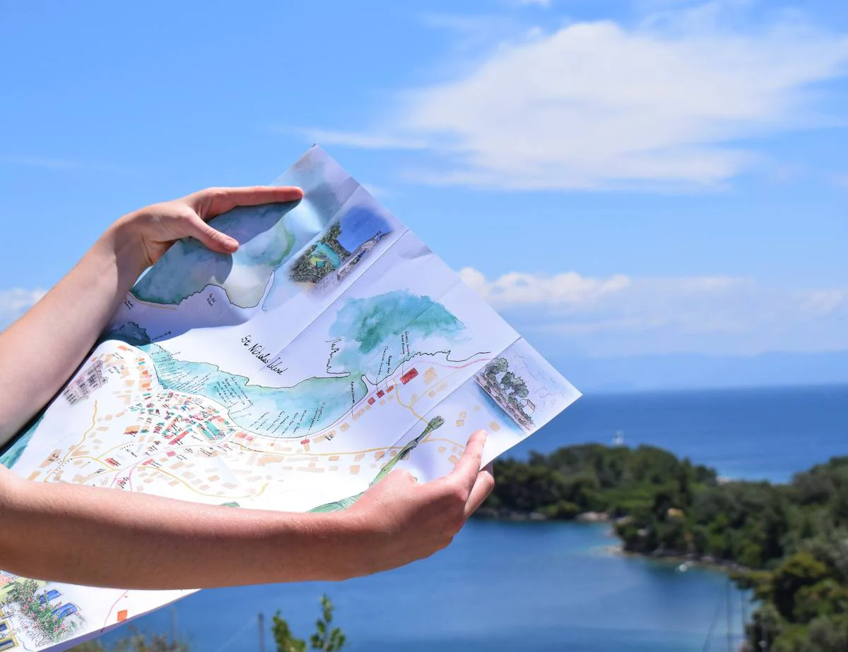 Mappa di Paxos: la cartina geografica di Poppy - immagine 3