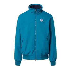 North Sails giubbotto giubbino ORIGINAL SAILOR JACKET idrorepellente 603305 0459 acqua