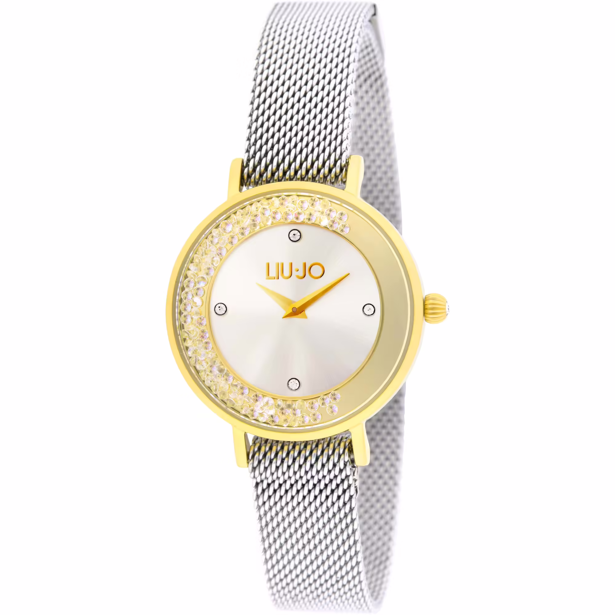Liu Jo orologio Donna Mini Dancing Slim Solo Tempo argento cassa silver oro 29 mm TLJ2413