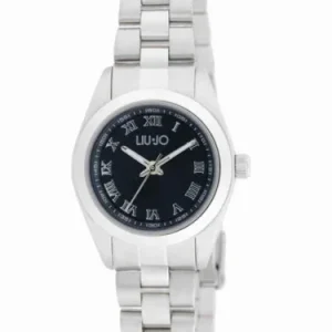 Liu Jo orologio Aimable silver Donna solo tempo argento nero cassa 26 mm 5atm TLJ2416