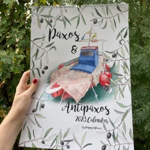 Calendario 2023 da parete Paxos