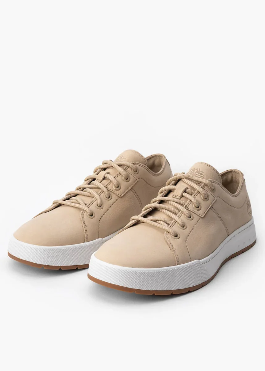 Timberland Scarpa Sneaker Uomo Maple Grove in Pelle Beige - immagine 4