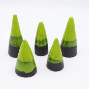 Porta anelli VERDE E NERO