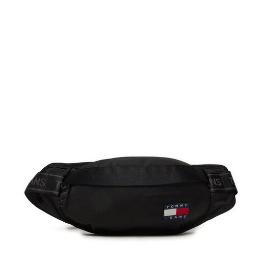 Tommy Jeans Marsupio TJM essential + logo nero black taglia unica uomo donna - immagine 5