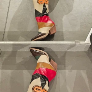 Stivali pelle Irene Patch Long versione 2