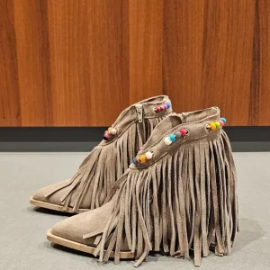 Stivaletti Stephan 18 Rainbow camoscio taupè