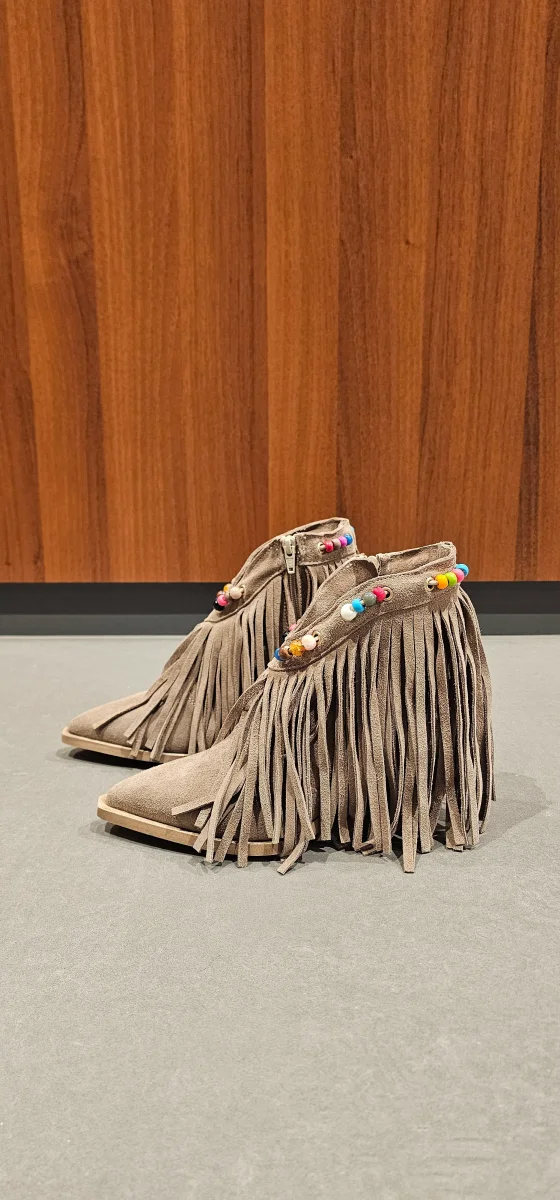 Stivaletti Stephan 18 Rainbow camoscio taupè