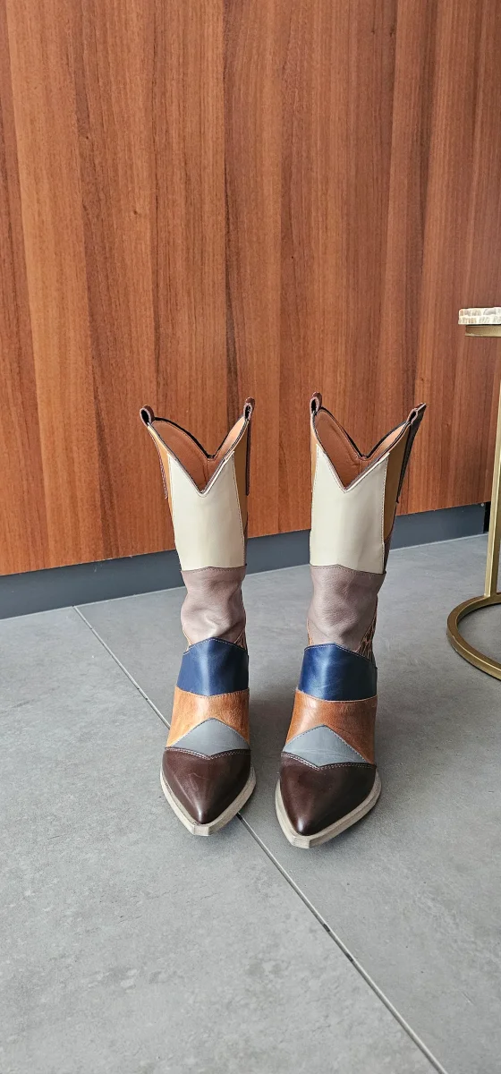 Stivale Irene Patch Midi versione 1 - immagine 3