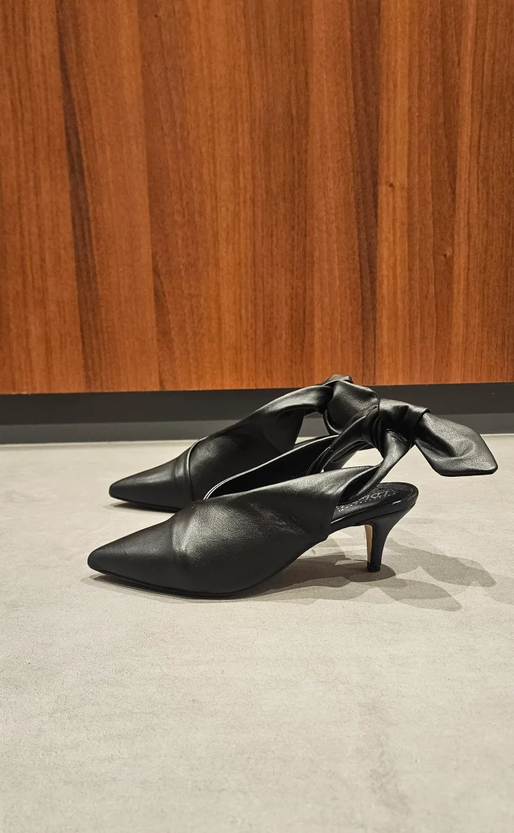 Chanel pelle nero con fiocco 2426 - immagine 5