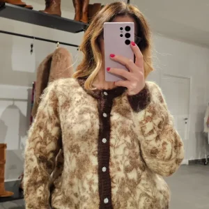 Cardigan lana Tricott