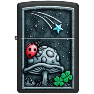 Zippo accendino Antivento Ricaricabile Made In Usa coccinella