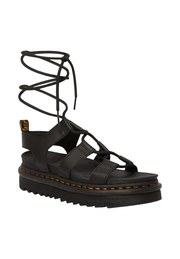 Dr. Martens Sandalo Donna Nartilla Black con Suola Platform da 5 cm - immagine 3