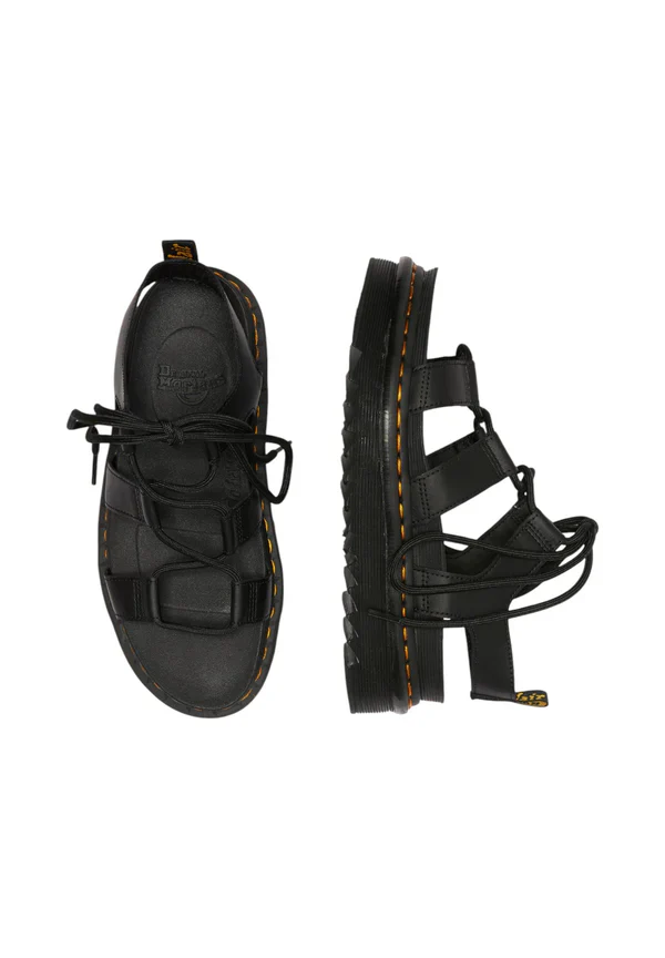 Dr. Martens Sandalo Donna Nartilla Black con Suola Platform da 5 cm - immagine 6