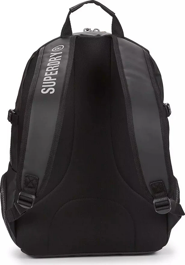 Superdry Zaino Tarp emb ruchsack ricamo logo nero/kaki - immagine 4