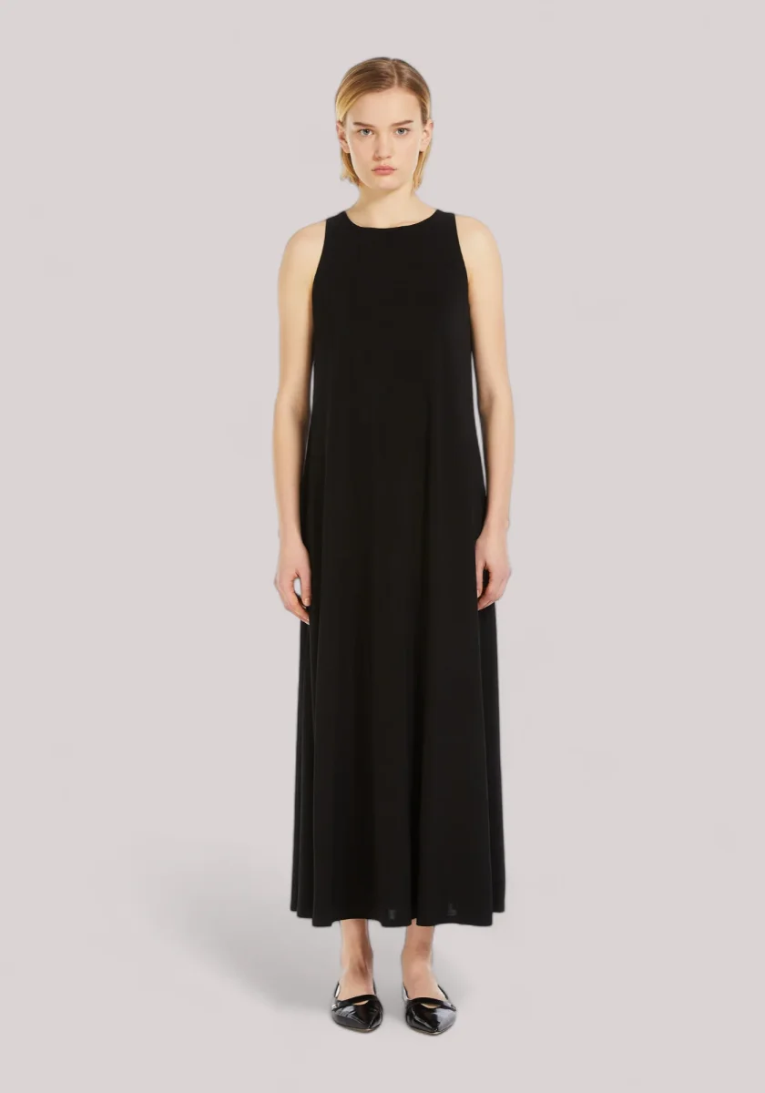 ABITO DONNA IN JERSEY NERO - 2416621128600 SUPREMO 003 - immagine 3