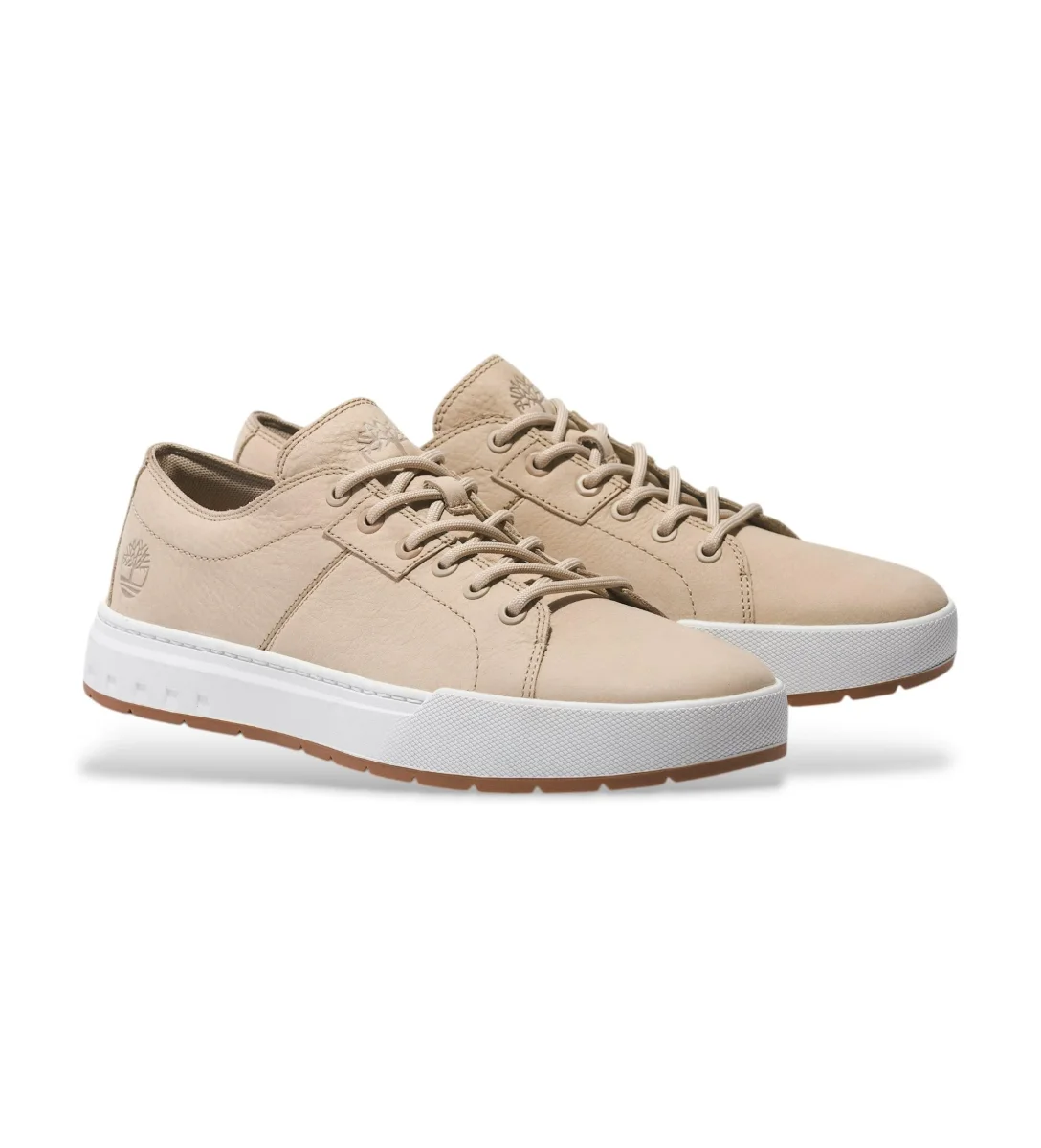 Timberland Scarpa Sneaker Uomo Maple Grove in Pelle Beige - immagine 3