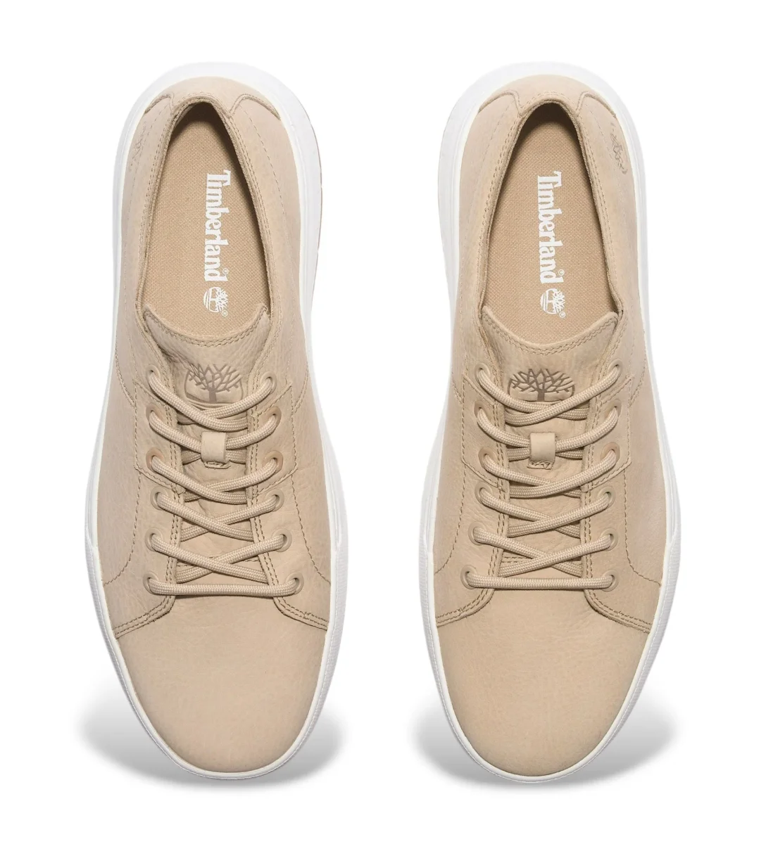 Timberland Scarpa Sneaker Uomo Maple Grove in Pelle Beige - immagine 7