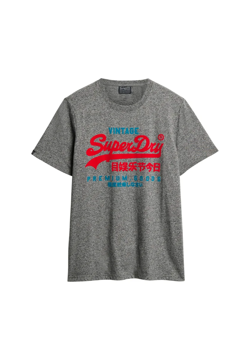 Superdry T-shirt Uomo Duo Vintage Logo in misto Cotone - immagine 8