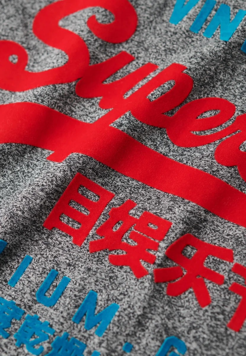 Superdry T-shirt Uomo Duo Vintage Logo in misto Cotone - immagine 6