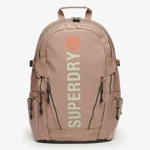 Superdry Zaino Tarp Rucksack Black Logo Tessuto Tecnico Roccia Lunare Unisex
