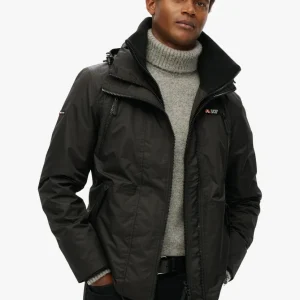Superdry Giacca Windbreaker con Cappuccio Hooded Mountain nero