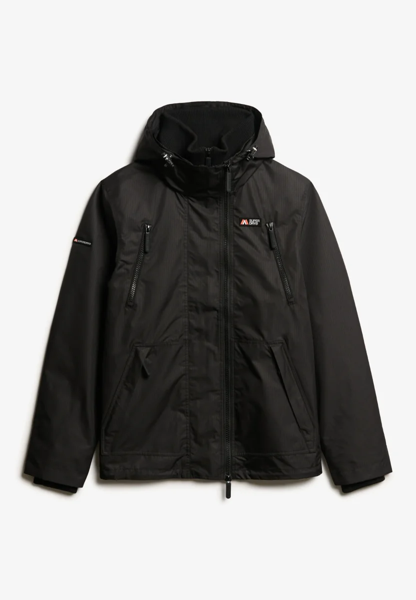 Superdry Giacca Windbreaker con Cappuccio Hooded Mountain nero - immagine 7